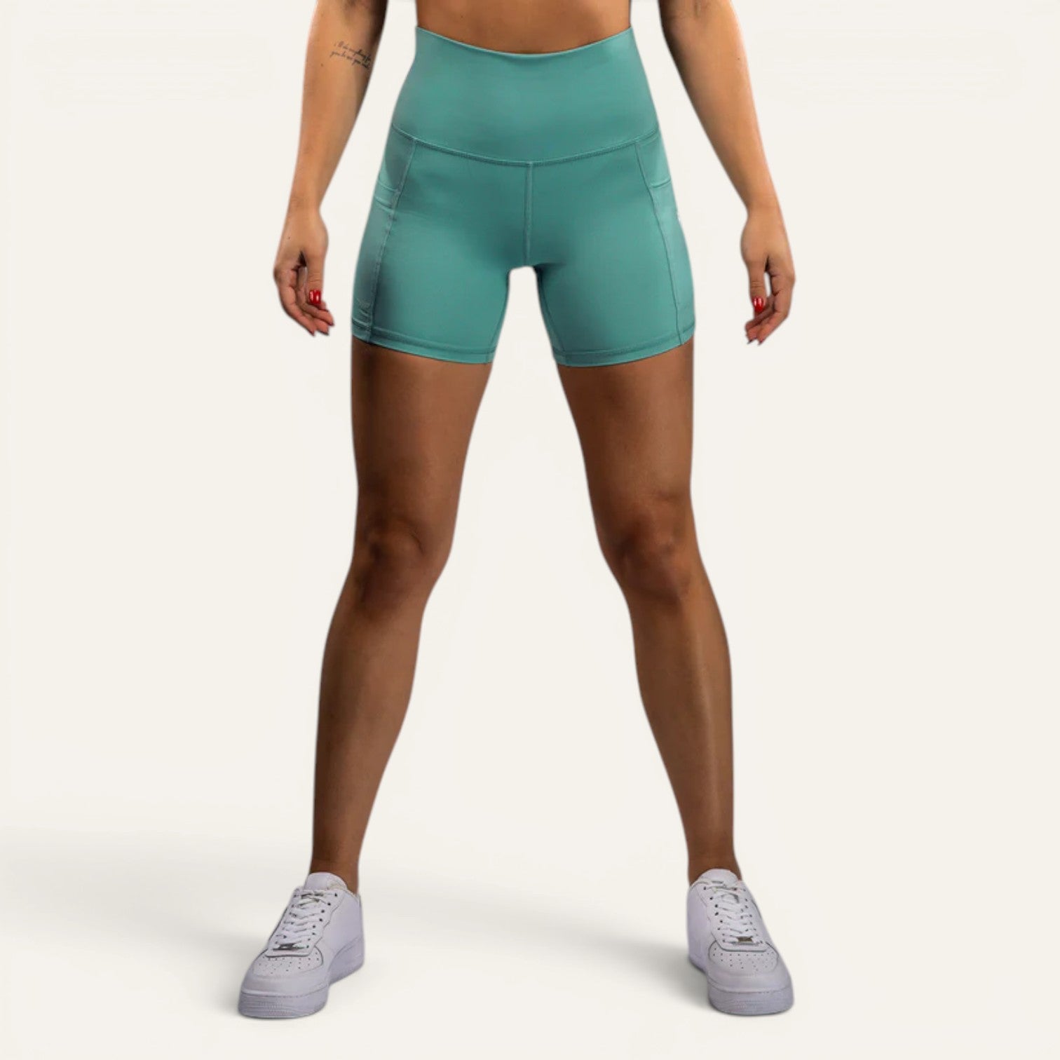 Venum Essential Bike Shorts Dame Aqua