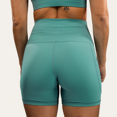 Venum Essential Bike Shorts Dame Aqua